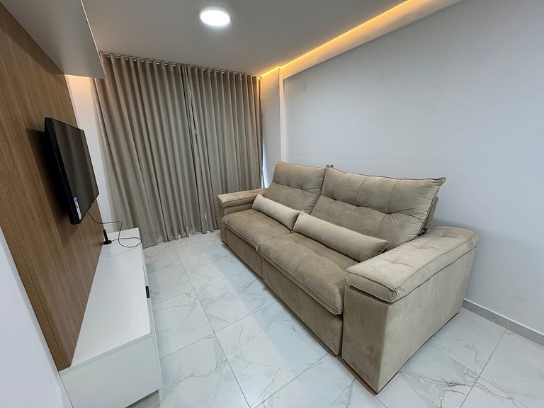 Apartment with 1 bedroom and living room, balcony