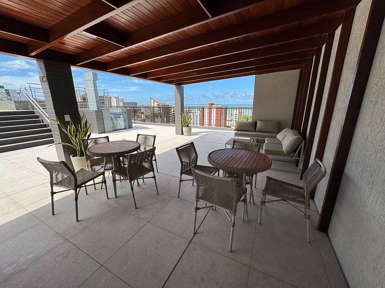 Apartment with 1 bedroom and living room, balcony
