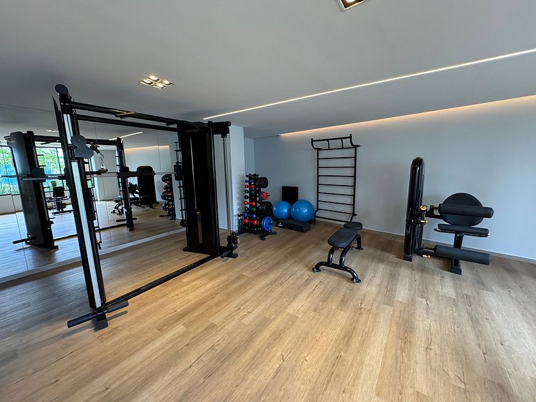 Apartment with 1 bedroom and living room, balcony