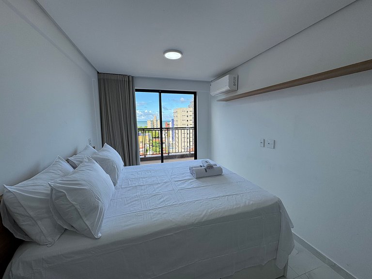 Apartment with 1 bedroom and living room, balcony