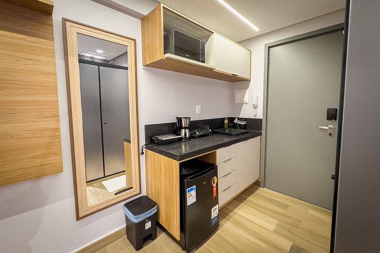 Flat beira-mar Cabo Branco com rooftop AH212