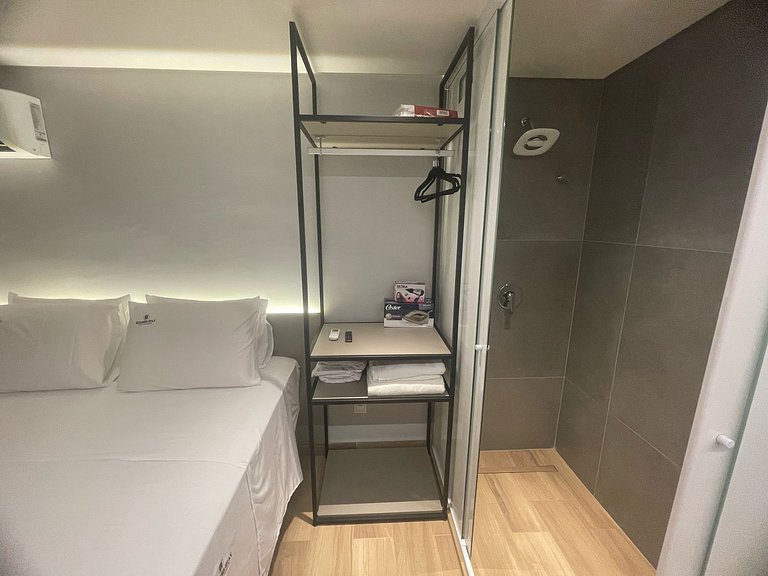 Flat beira-mar Cabo Branco com rooftop AH215