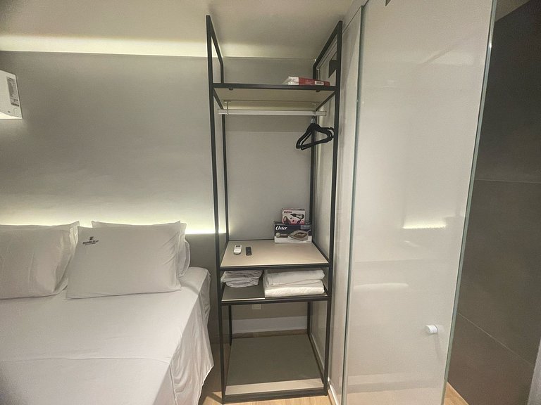 Flat beira-mar Cabo Branco com rooftop AH215