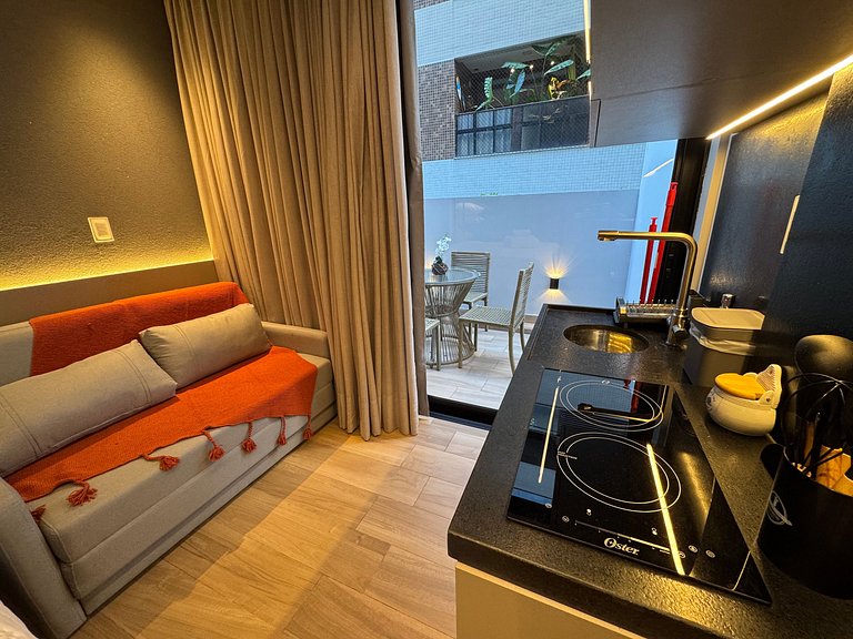 Flat Setai Cabo Branco seafront with balcony AHT12