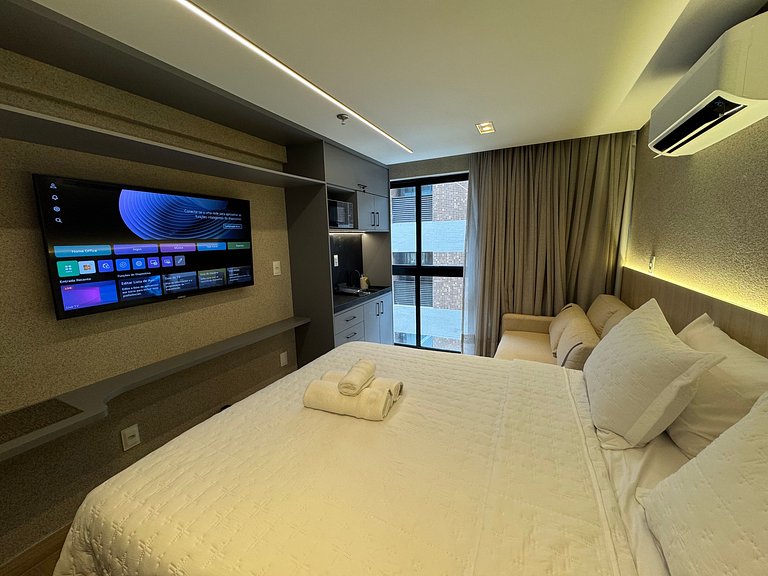 Flat Setai Cabo Branco beira-mar AH213