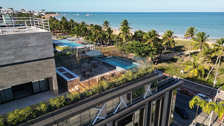 2 quartos a beira-mar do Cabo Branco AH103 Fortune