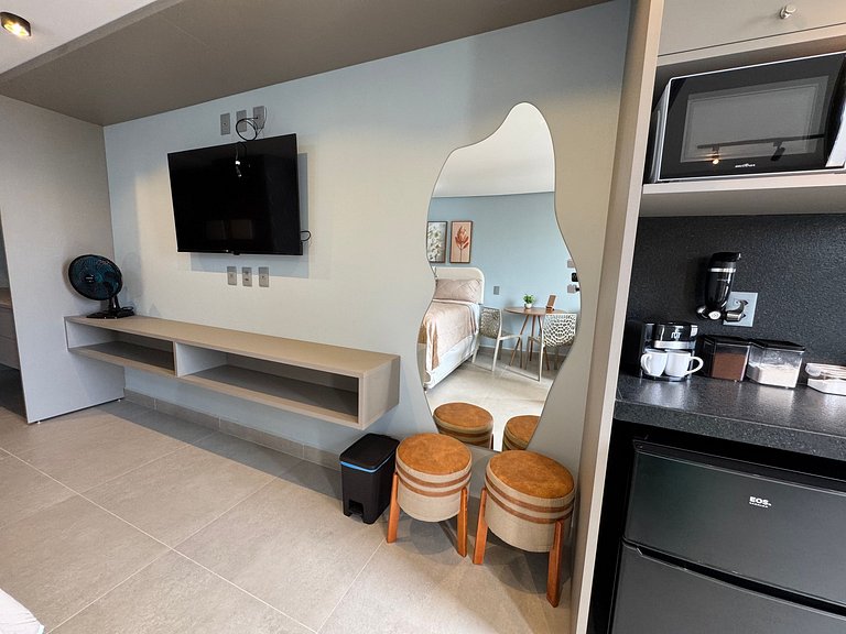 Flat de luxo completo no Acqua Tambau AQ3X9