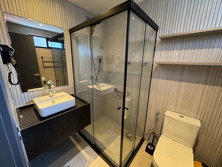 Flat de luxo completo no Acqua Tambau AQ2X8