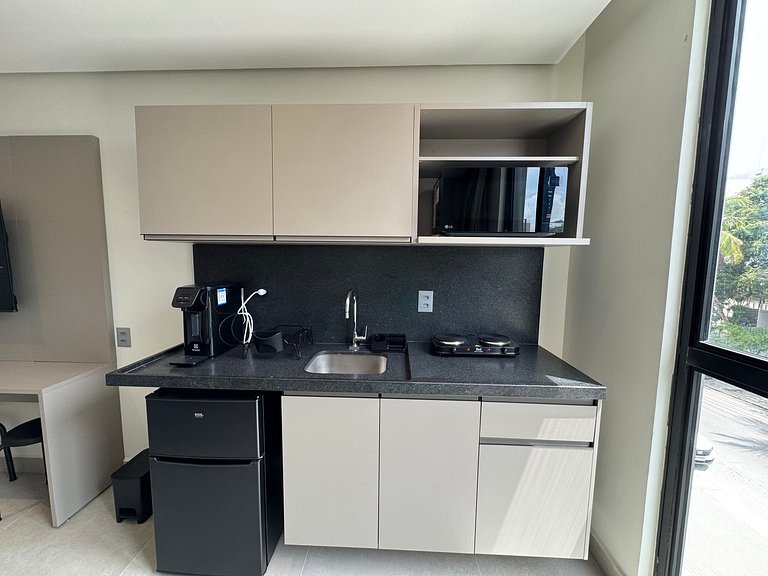 Flat de luxo completo no Acqua Tambau AQ2X9