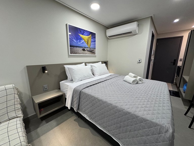 Flat de luxo completo no Acqua Tambau AQ4X9
