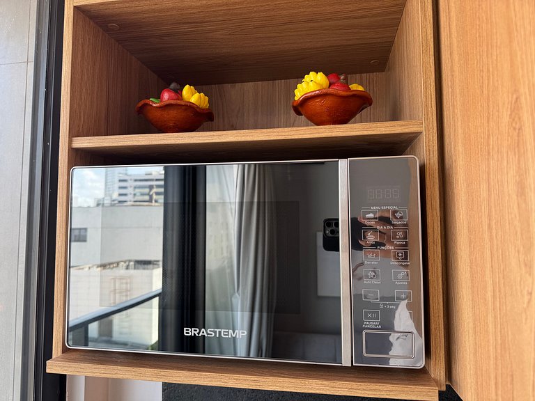 Apartamento de luxo com varanda no Acqua Tambau AQ4I5