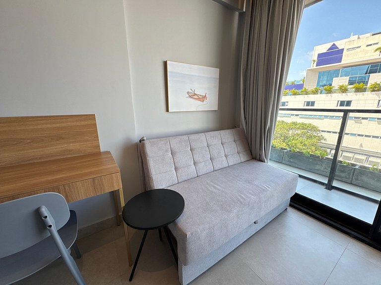 Apartamento de luxo com varanda no Acqua Tambau AQ4I5
