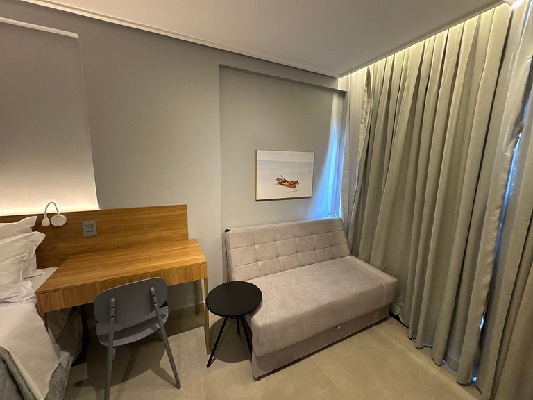 Apartamento de luxo com varanda no Acqua Tambau AQ4I5