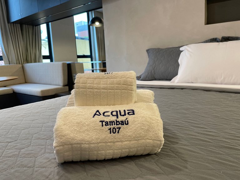 Flat de luxo completo no Acqua Tambau AQIX7