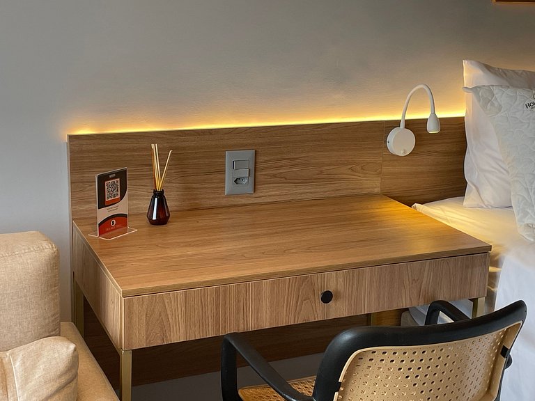 Flat de luxo com varanda no Acqua Tambau CD4XI