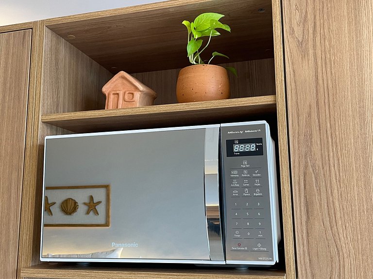 Flat de luxo com varanda no Acqua Tambau CD4XI
