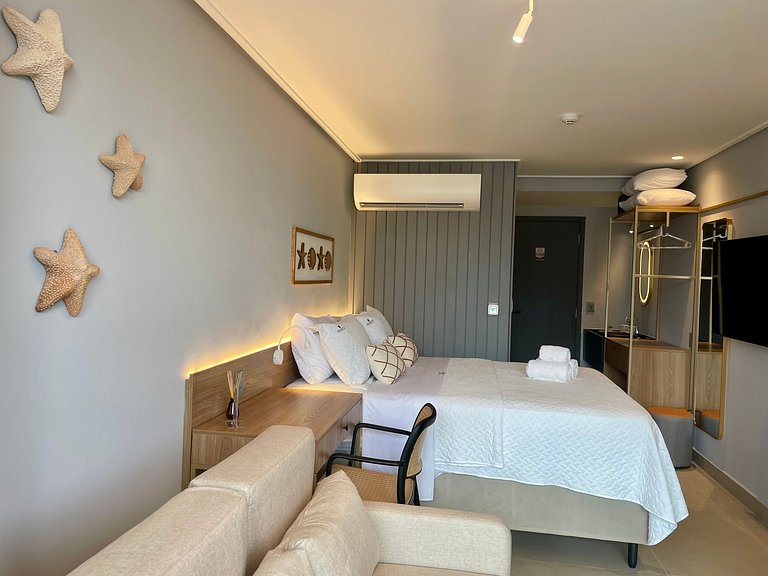 Apartamento de luxo com varanda no Acqua Tambau