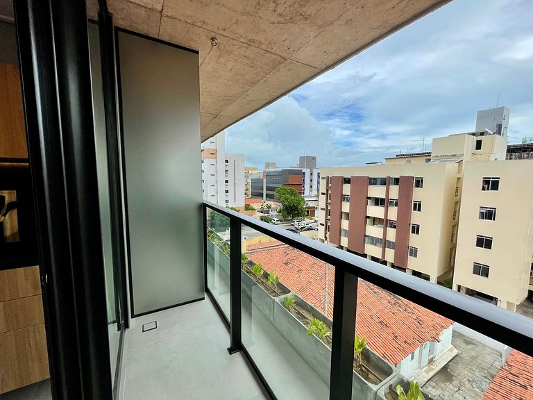 Apartamento de luxo com varanda no Acqua Tambau