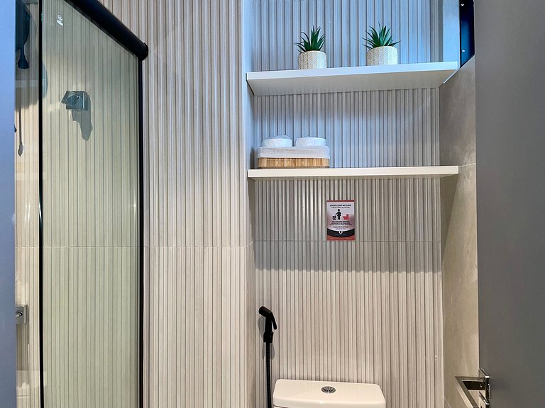Apartamento de luxo com varanda no Acqua Tambau