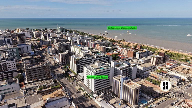 2 quartos em Tambaú perto de tudo! AH502