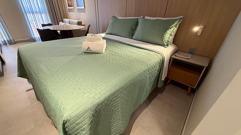 Flat de luxo completo no Acqua Tambau AQ2X7