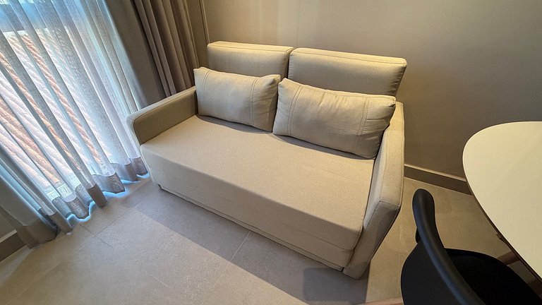 Flat de luxo completo no Acqua Tambau AQ2X7