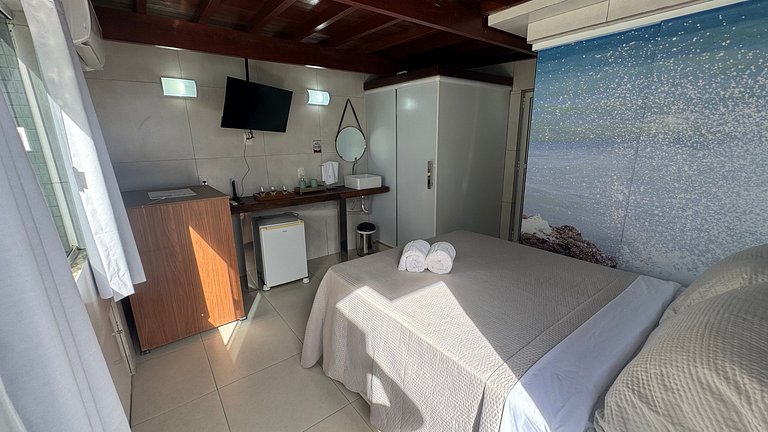 2 quartos à beira-mar de Tambaú AH402
