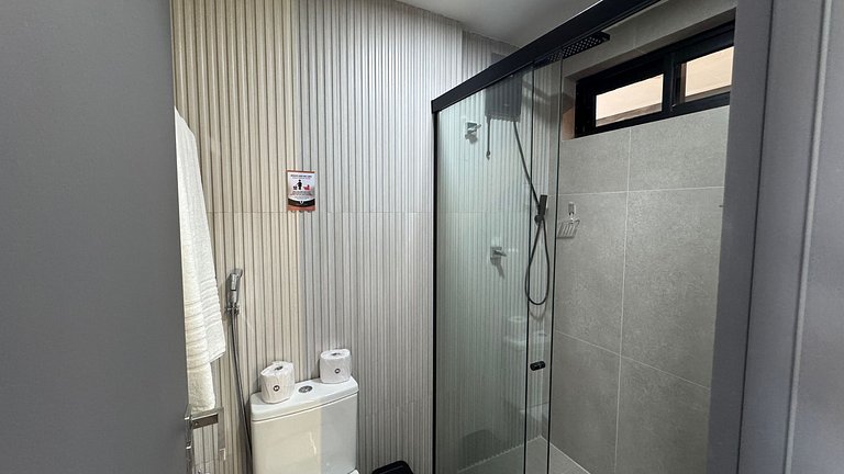Flat de luxo completo no Acqua Tambau AQ6X5