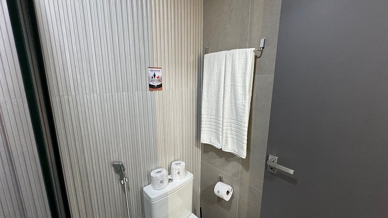 Flat de luxo completo no Acqua Tambau AQ6X6