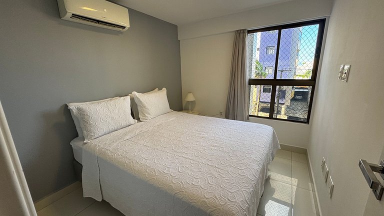 2 quartos com varanda em Manaíra AH206