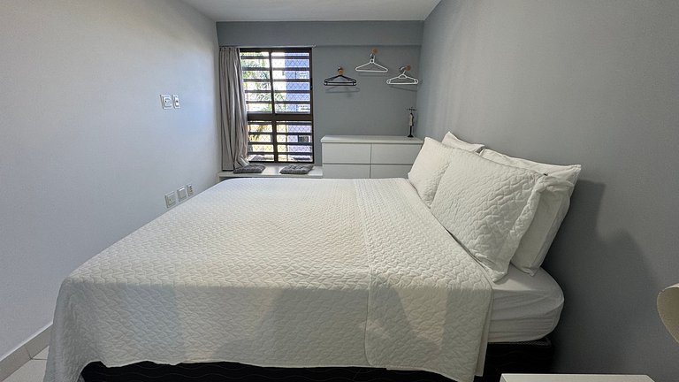 2 quartos com varanda em Manaíra AH206