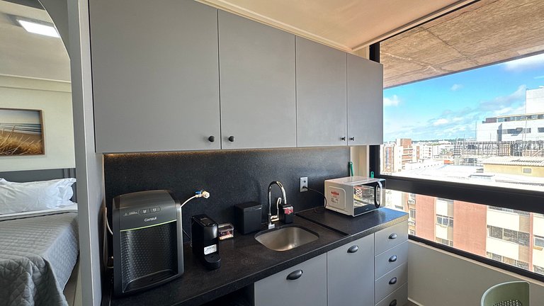 Flat de luxo completo no Acqua Tambau AQ6X7