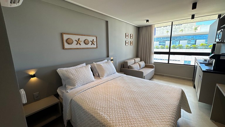 Flat de luxo completo no Acqua Tambau AQ5I5
