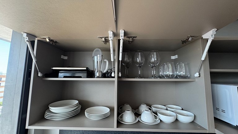 Flat de luxo completo no Acqua Tambau AQ5I5