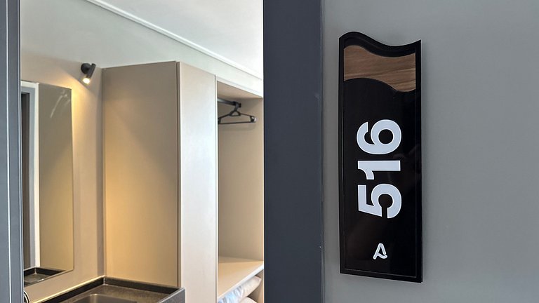 Flat de luxo completo no Acqua Tambau AQ5I6