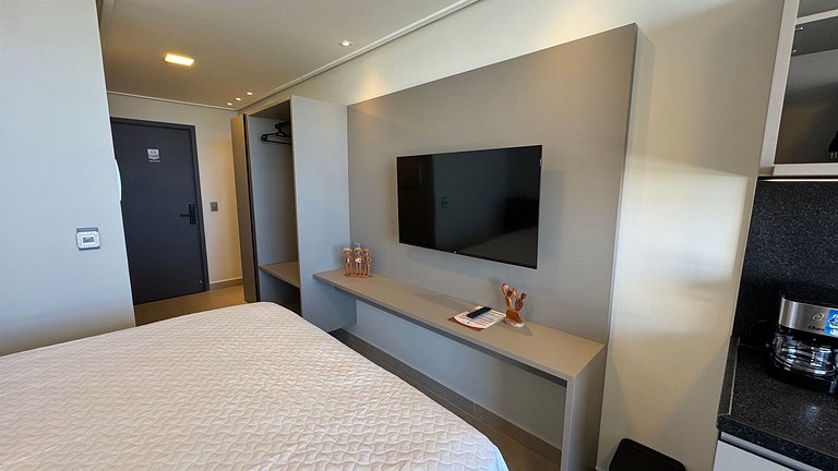 Flat de luxo completo no Acqua Tambau AQ5I2