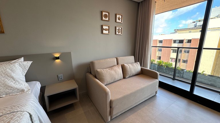 Apartamento de luxo com varanda no Acqua Tambau