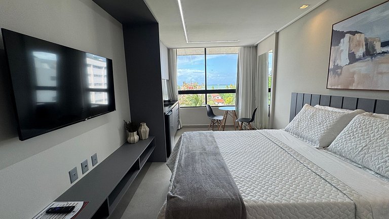 Apartamento de luxo com varanda no Acqua Tambau