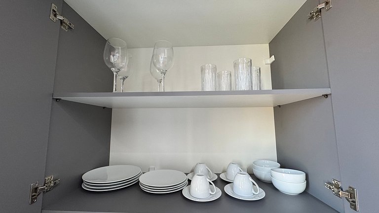 Flat de luxo completo no Acqua Tambau AQ2X6