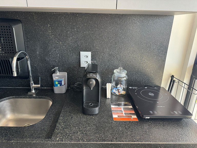 Flat de luxo com vista privilegiada pro mar no Acqua Tambau