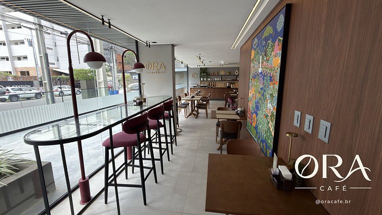 Flat de luxo com varanda no Acqua Tambau CD4I2