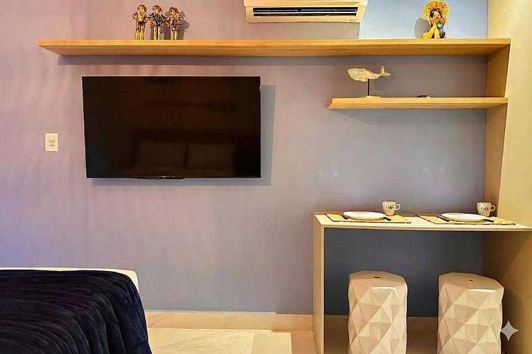 Flat completo e moderno no Caribessa CH303