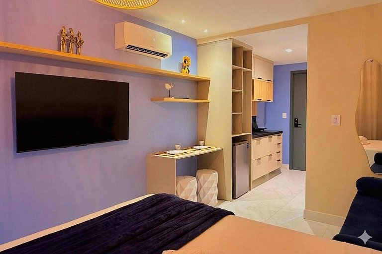 Flat completo e moderno no Caribessa CH303