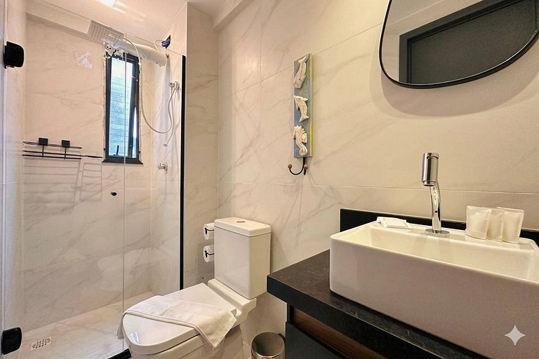 Flat completo e moderno no Caribessa CH303